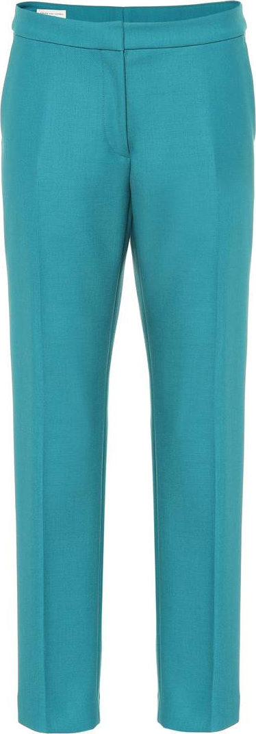 Dries Van Noten Wool-blend pants