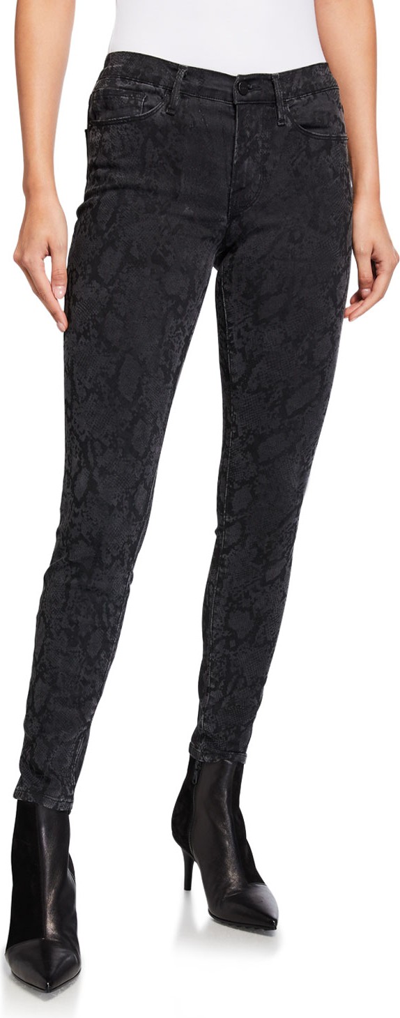 FRAME DENIM Le Skinny De Jeanne Mid-Rise Ankle Jeans