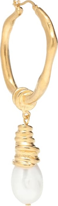 Acne Studios Pearl single earring
