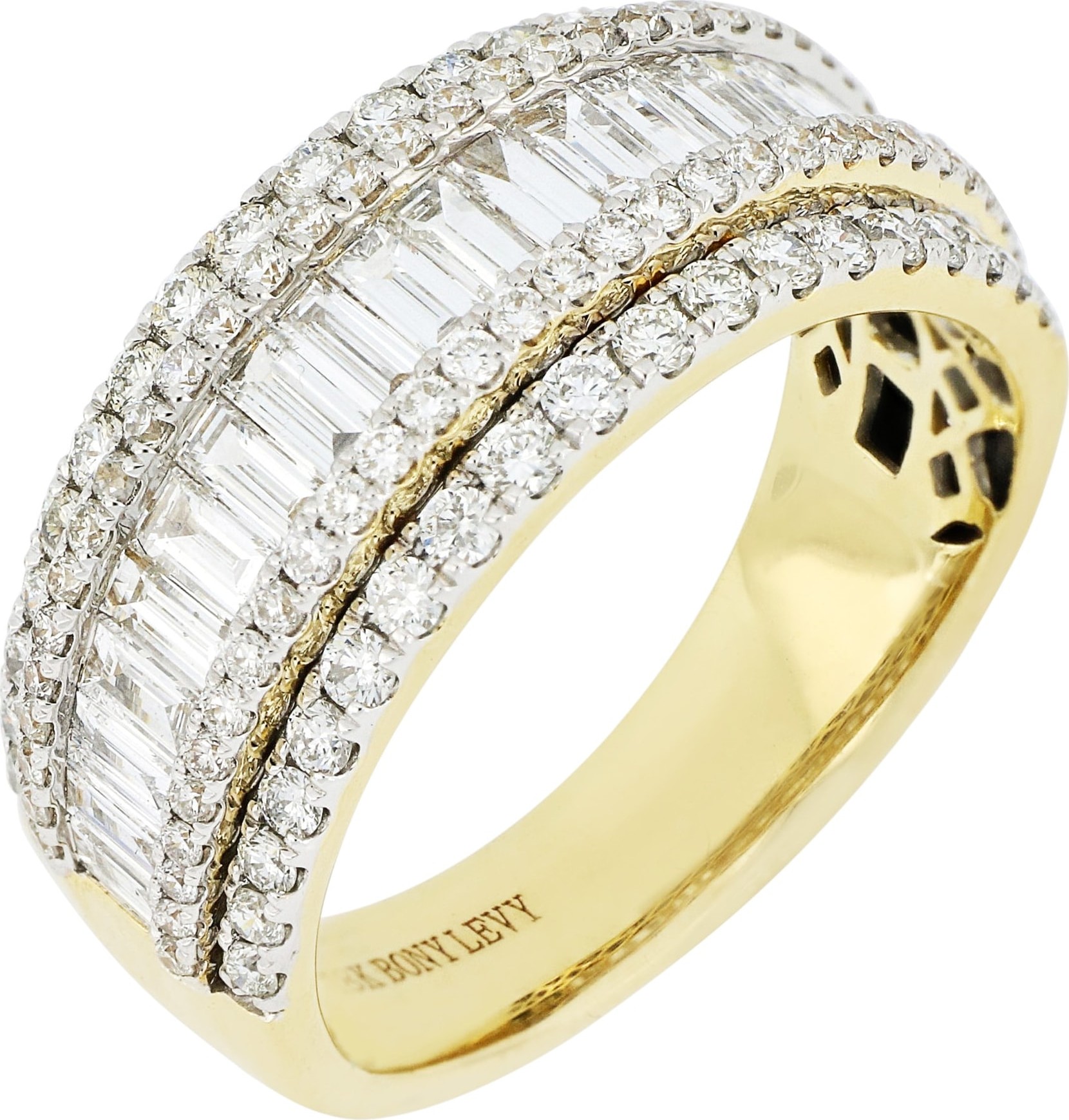 Bony Levy Mixed Diamond Ring