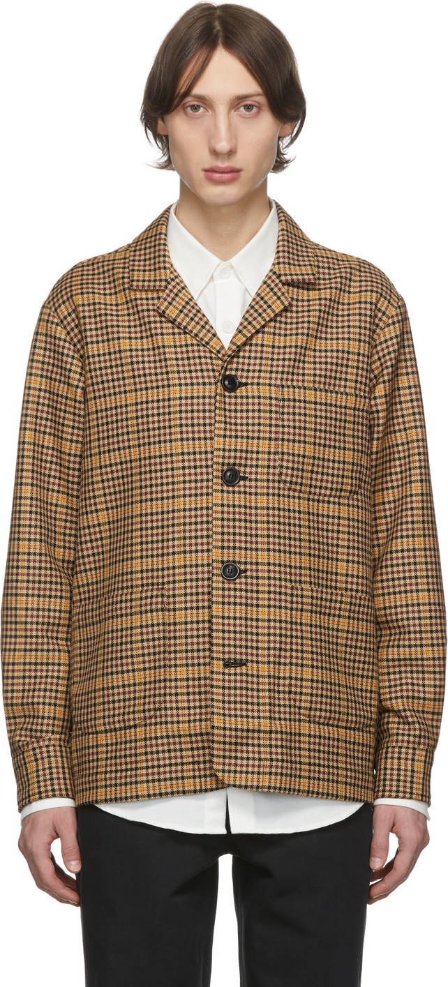Schnayderman's Multicolor Check Overshirt Jacket