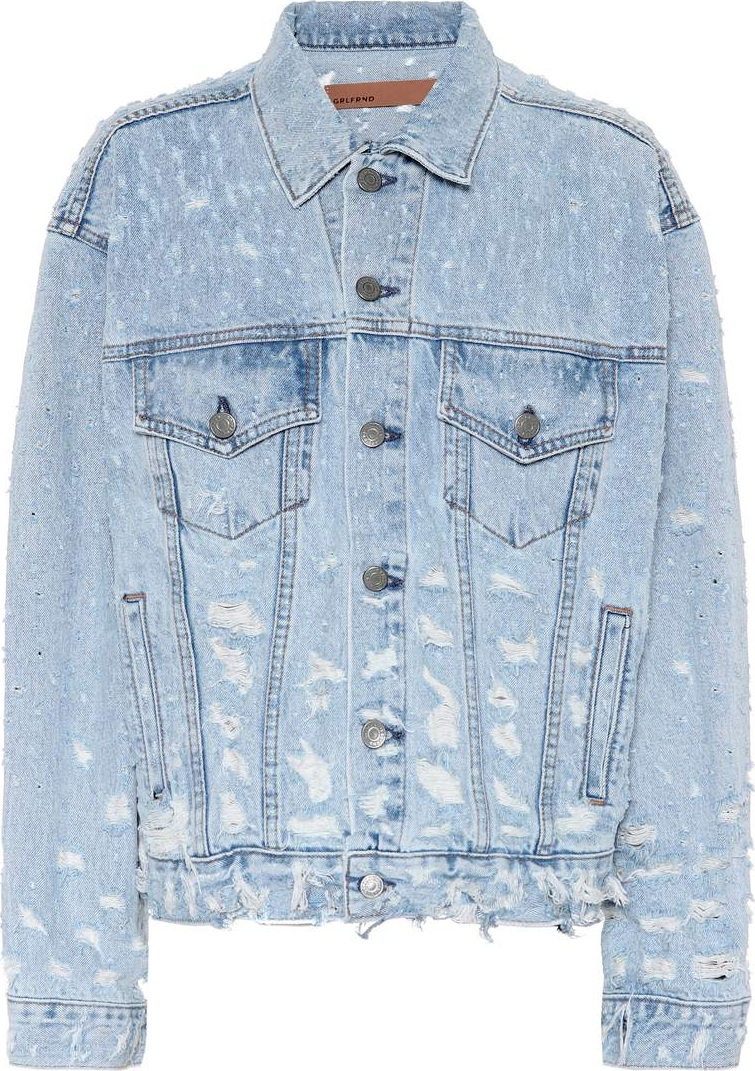 Grlfrnd Distressed denim jacket