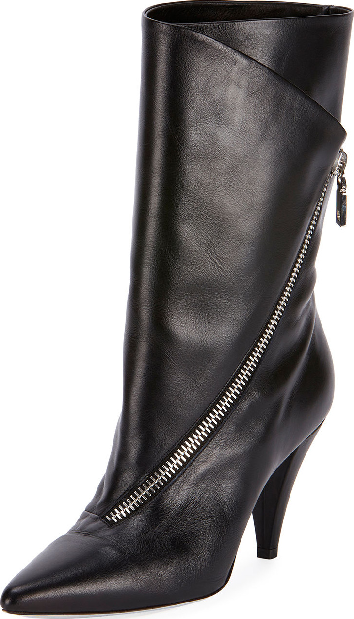 Givenchy Show Asymmetric-Zip 80mm Boots