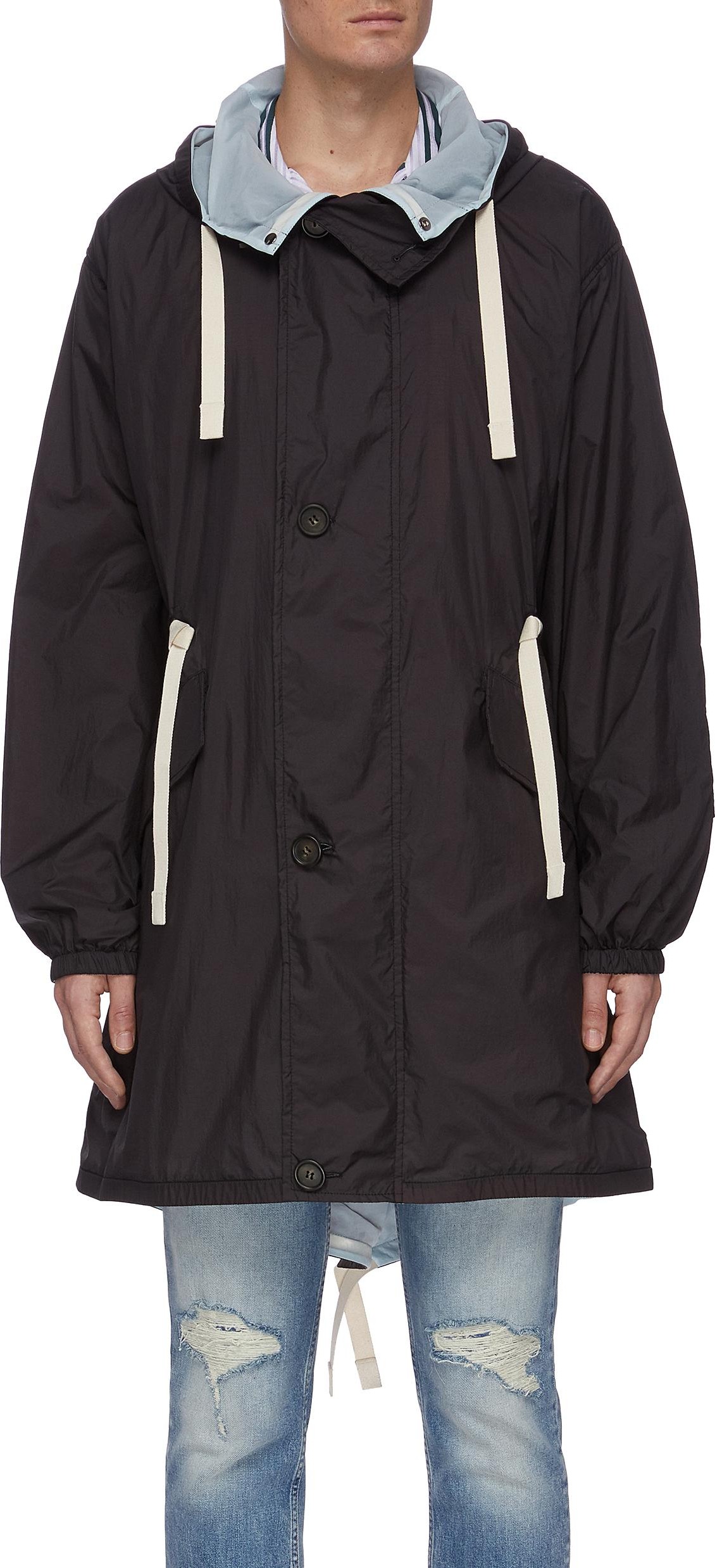 Acne Studios Ripstop fishtail parka