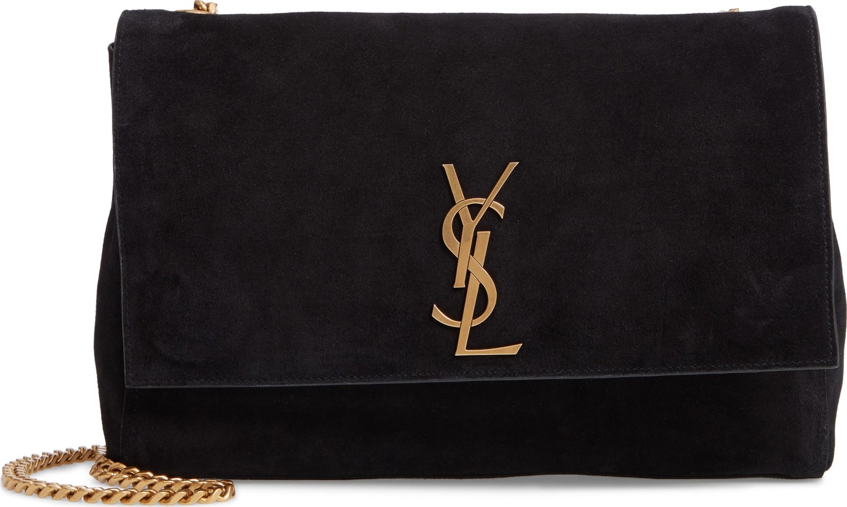 Saint Laurent Kate Reversible Leather Shoulder Bag