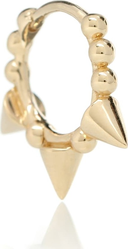 Maria Tash Triple Spike Clicker 14kt gold earring