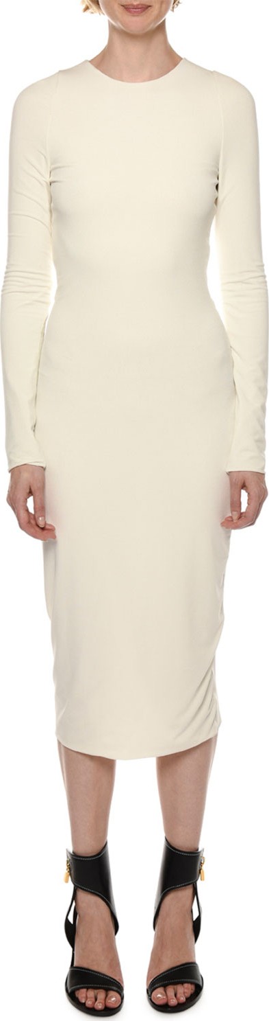 TOM FORD Long-Sleeve Bodycon Midi Dress