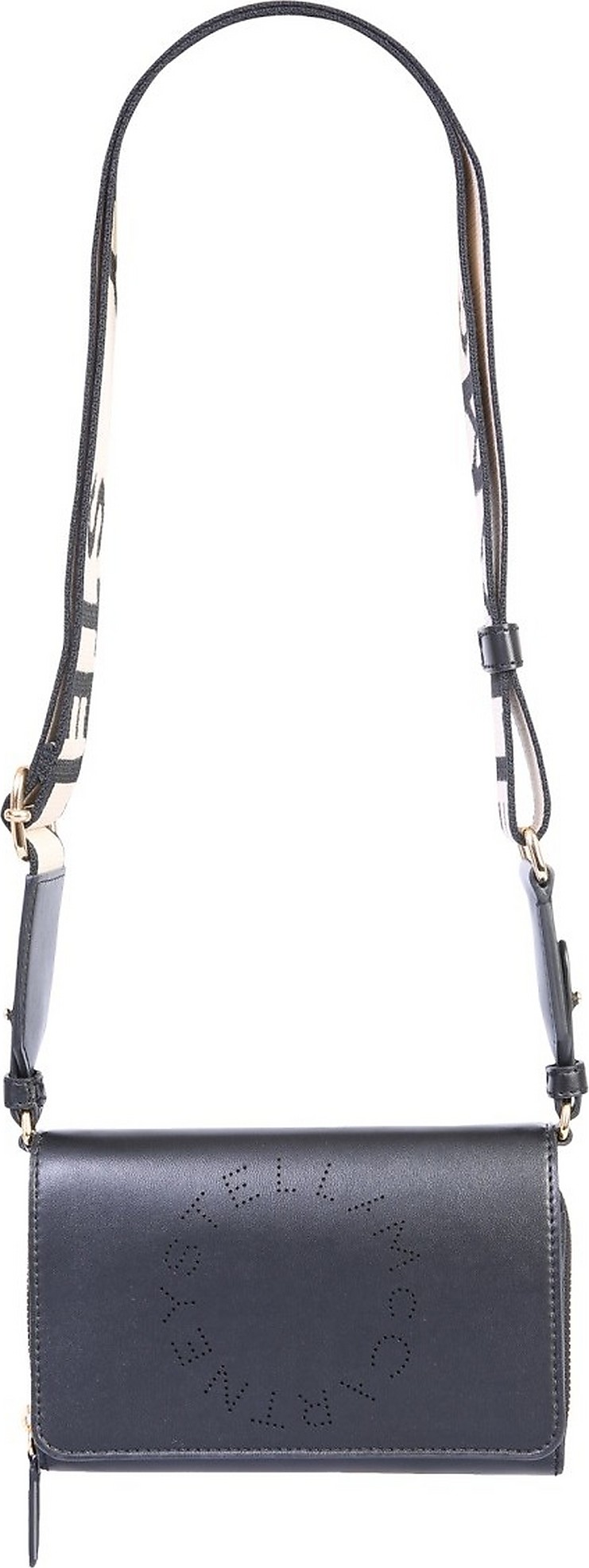 Stella McCartney Wallet With Shoulder Strap And Logo