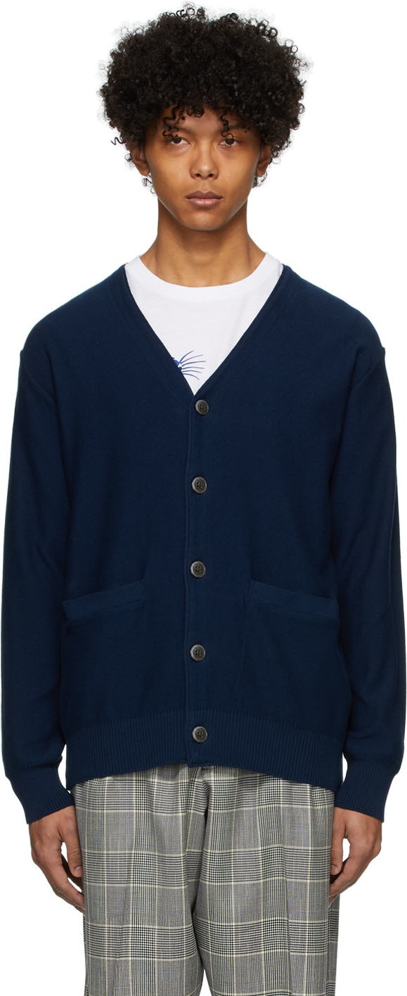 Blue Blue Japan Blue Big Circle Cardigan