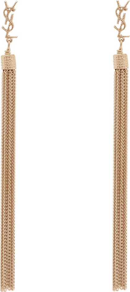 Saint Laurent Lou Lou tassel earrings