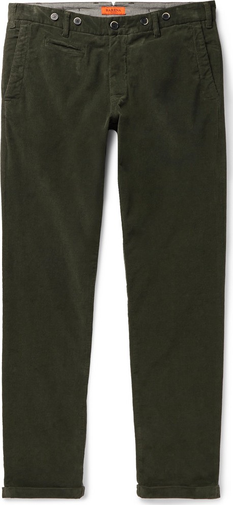 Barena Rampin Cotton-Blend Corduroy Trousers