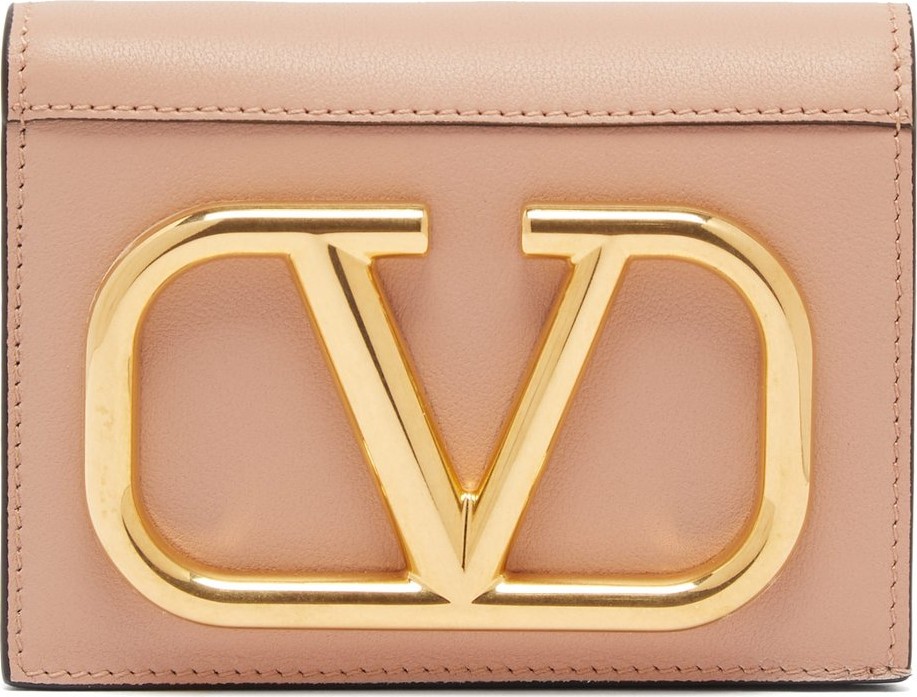 Valentino Go Logo leather wallet