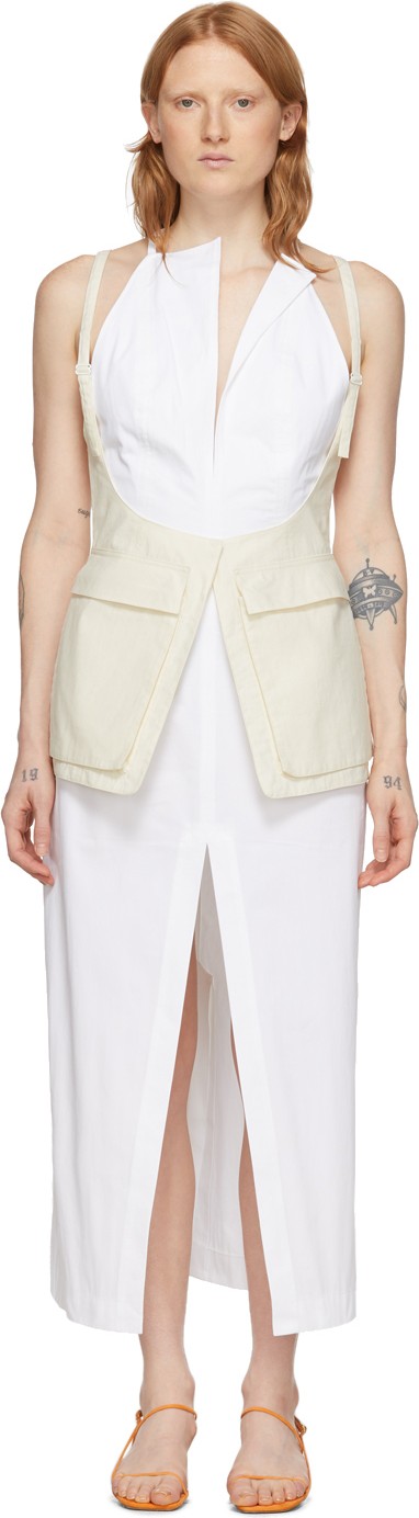 Jacquemus White 'La Robe Ascea' Dress