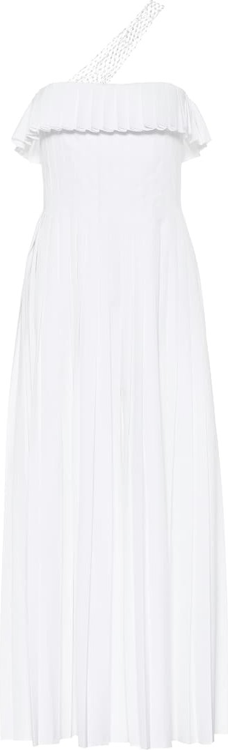 Gabriela Hearst Perse cotton midi dress