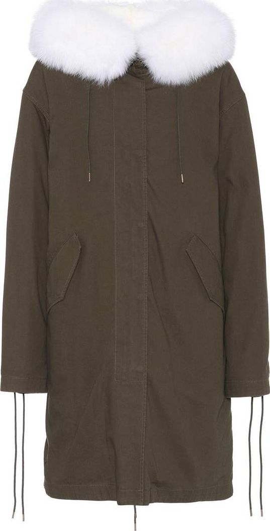 Army By Yves Salomon Fur-trimmed parka
