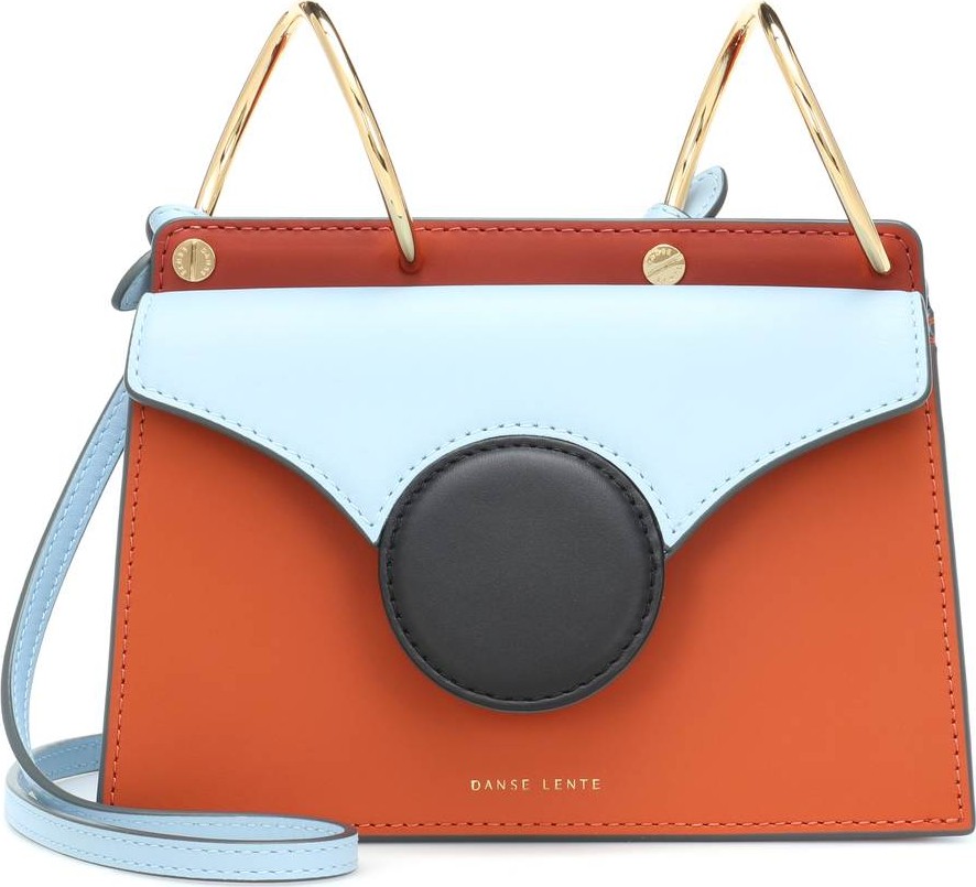 Danse Lente Mini Phoebe leather shoulder bag