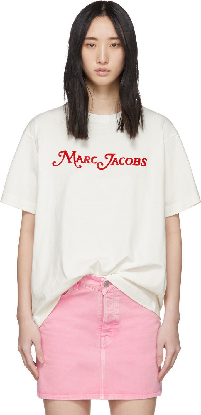 MARC JACOBS Off-White 'The Logo' T-Shirt