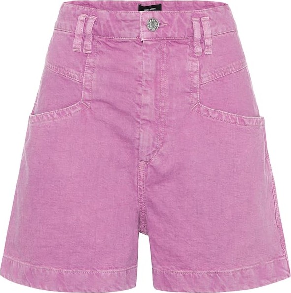 Isabel Marant Esquia high-rise denim shorts