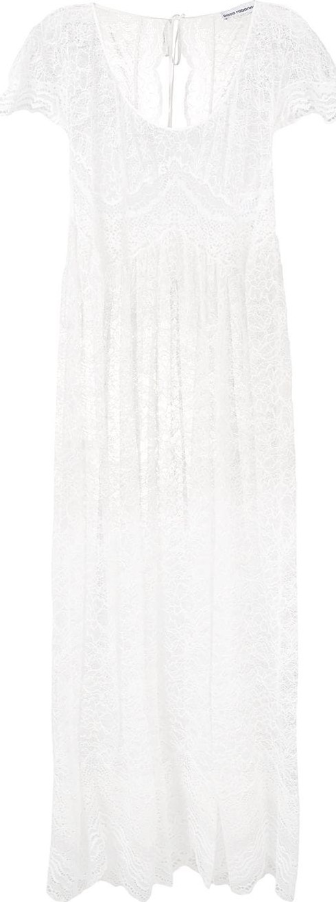 Paco Rabanne sheer lace dress