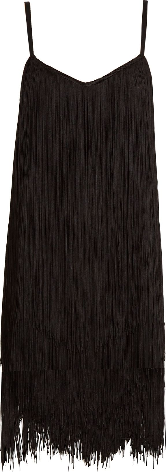 Raey Long-fringe slip dress