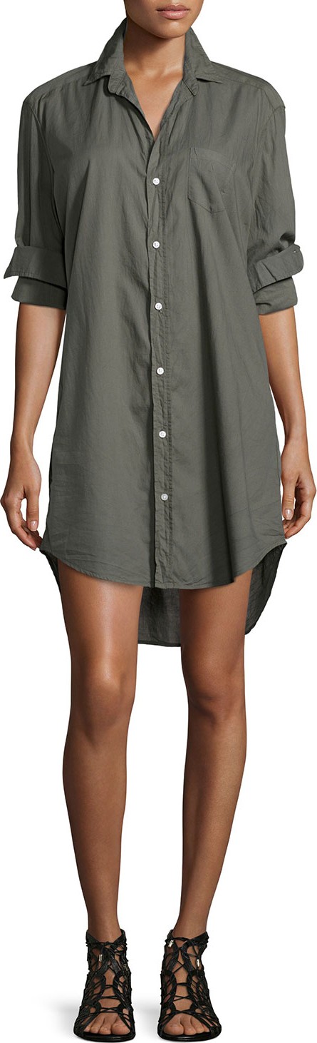 Frank & Eileen Mary Long-Sleeve Shirtdress