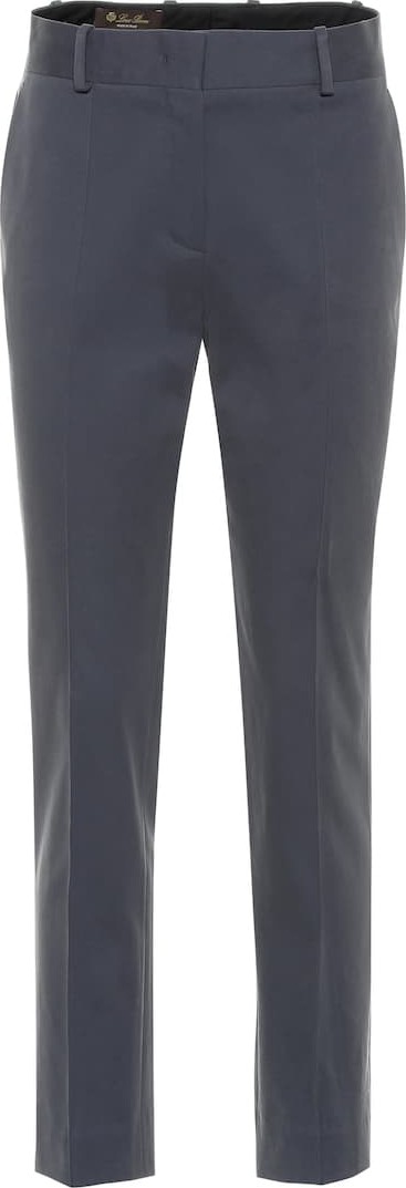 Loro Piana Winter Derk stretch-cotton pants