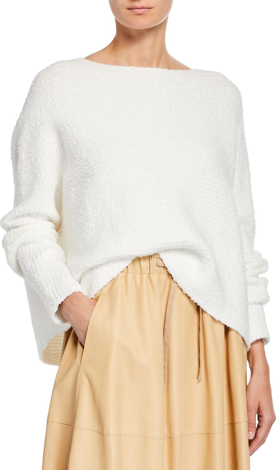 Vince Relaxed Hooded Pullover Sweater