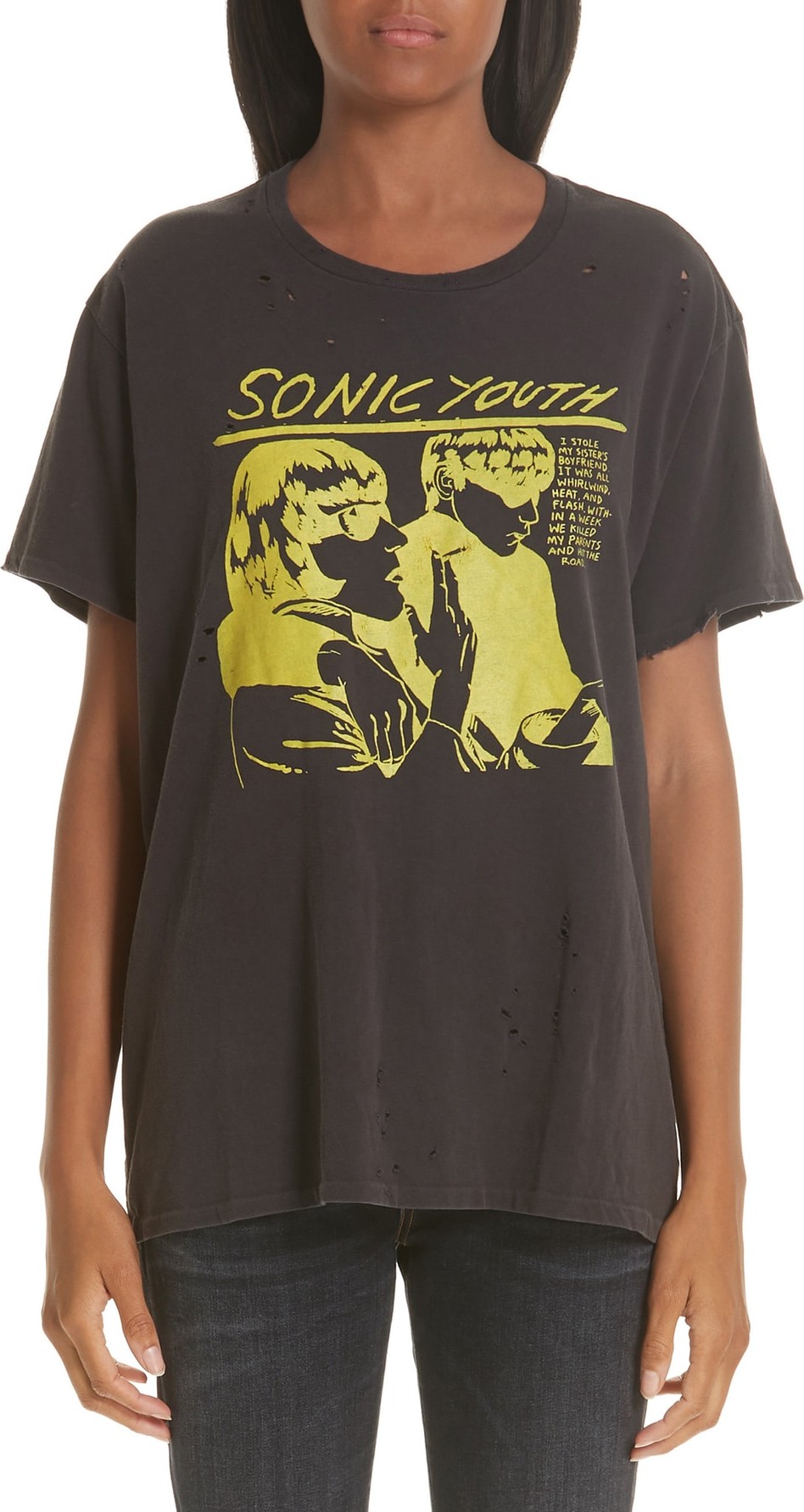 R13 Sonic Youth Print Tee