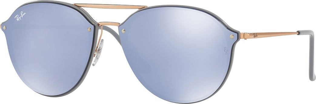 Ray Ban Round Mirrored Sunglasses