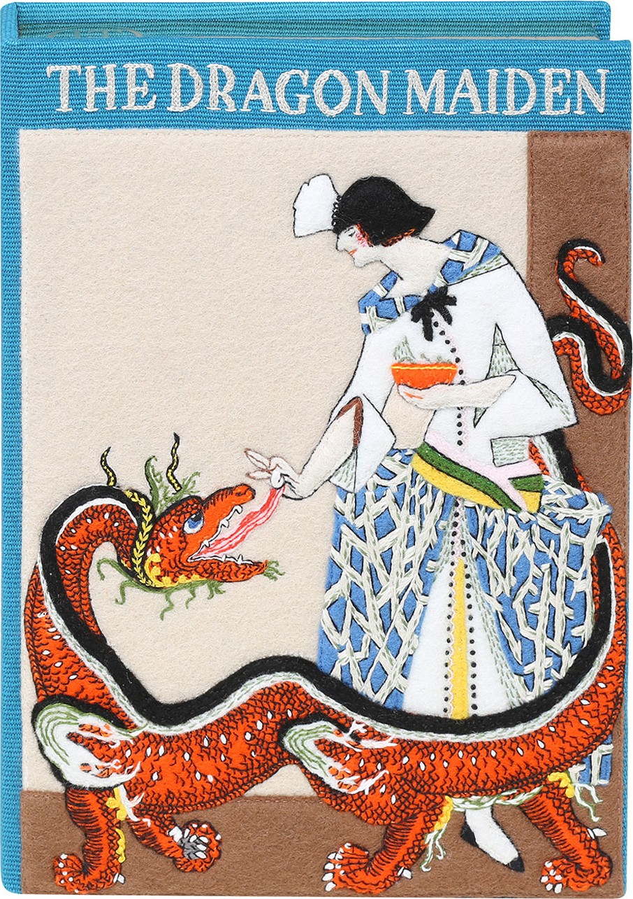 Olympia Le-Tan The Dragon Maiden Box Crossbody Bag