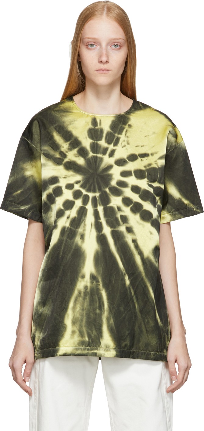 Maison Margiela Yellow Tie-Dye T-Shirt