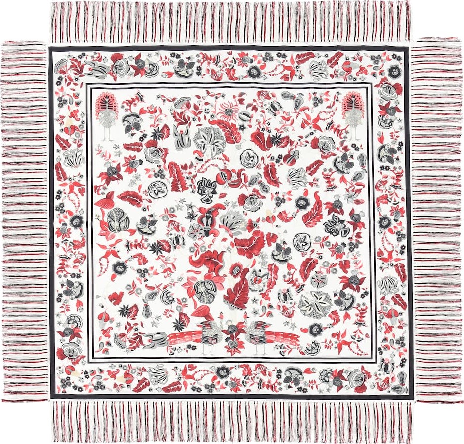 Gabriela Hearst Printed silk scarf