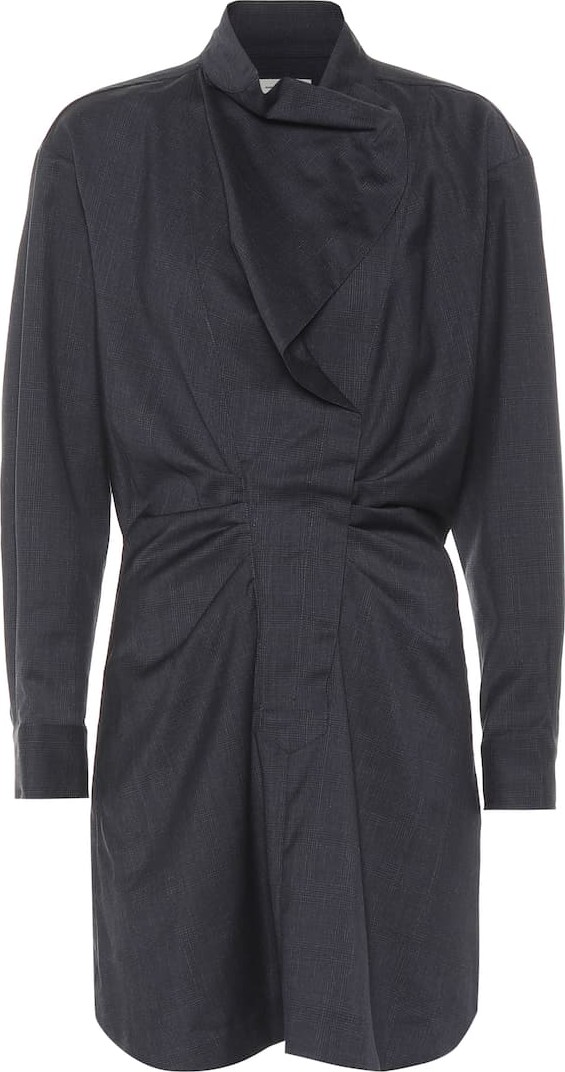 Isabel Marant Etoile Valentine virgin wool minidress