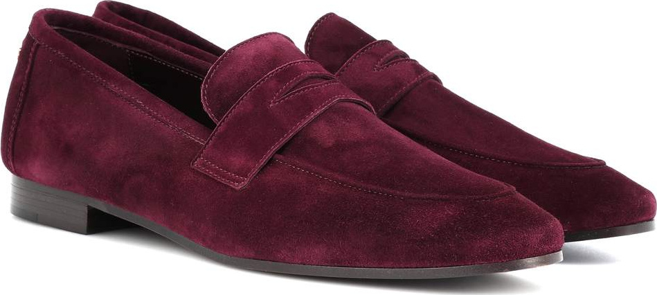 Bougeotte Classic suede loafers