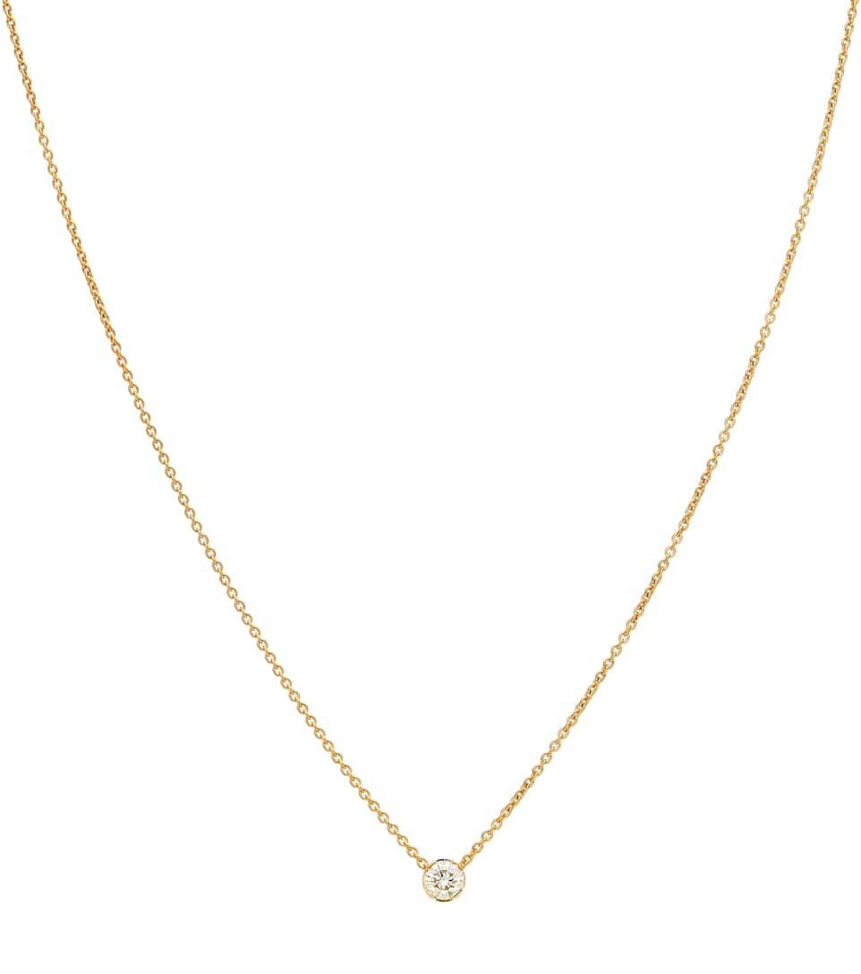 Sophie Bille Brahe Diamante Simple 18kt gold and diamond necklace