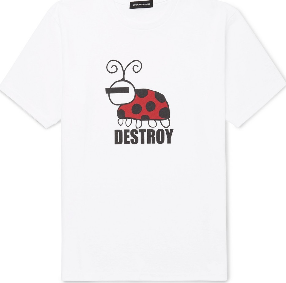 Undercover Printed Cotton-Jersey T-Shirt