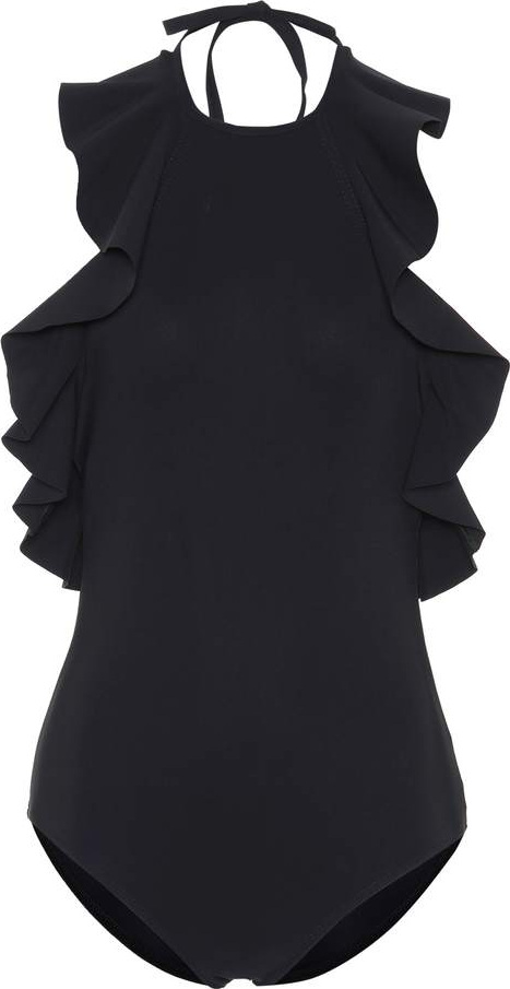 Karla Colletto Zaha halter swimsuit