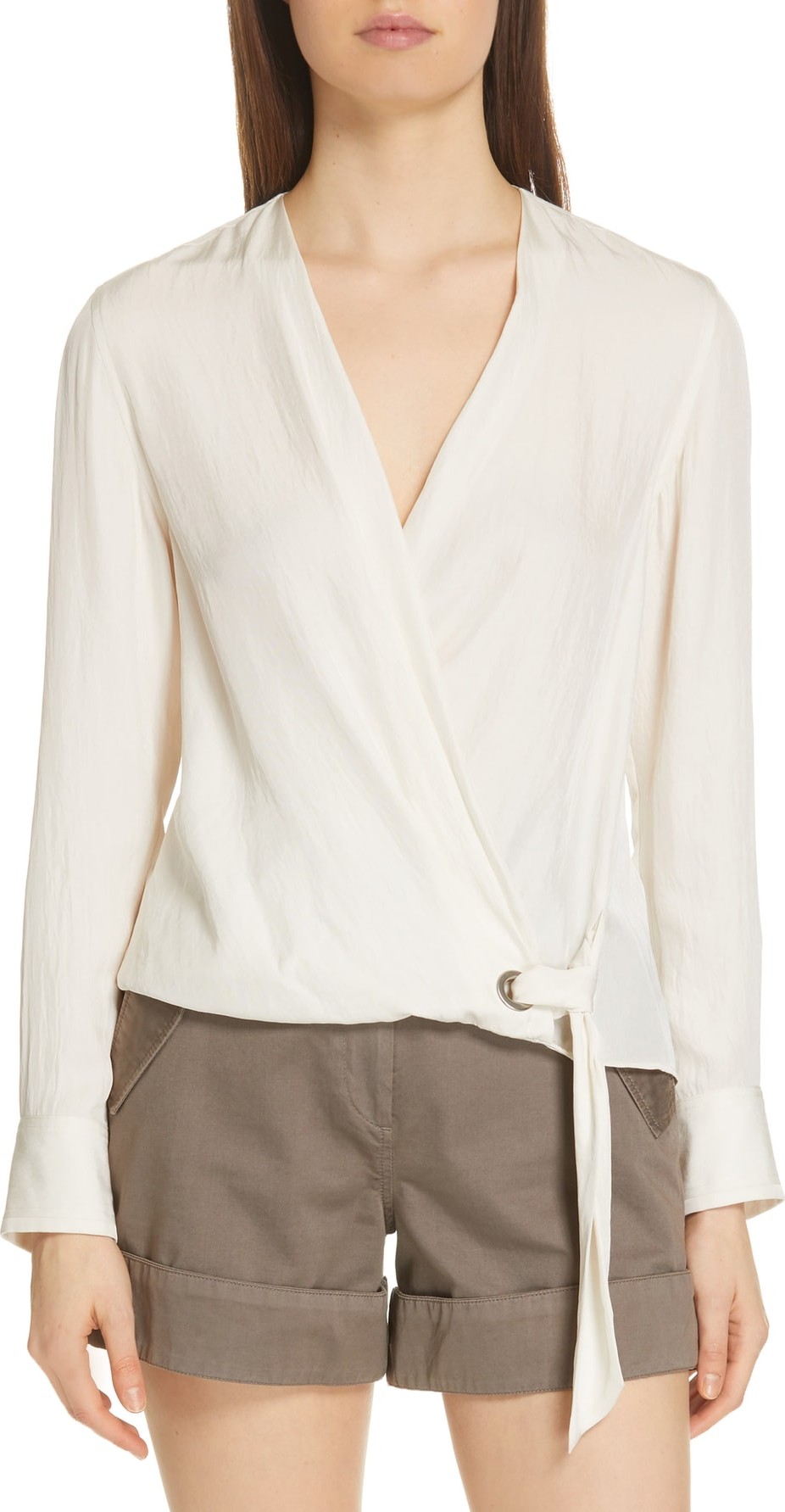 Rag & Bone Felix Wrap Top