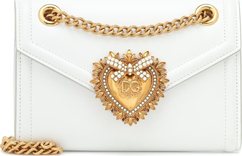 Dolce & Gabbana Mini Devotion leather shoulder bag