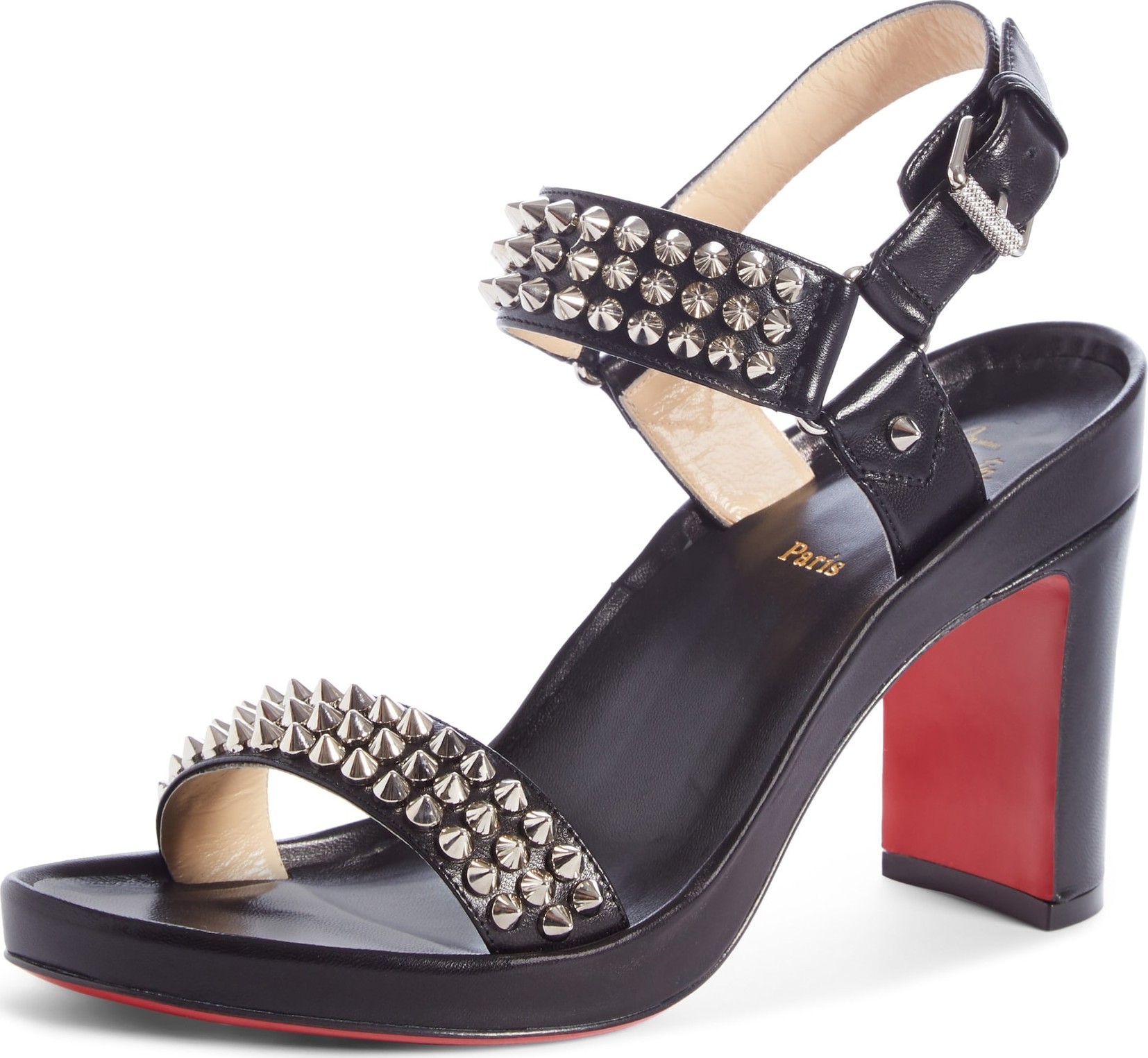 Christian Louboutin Bikool Spike Strap Sandal