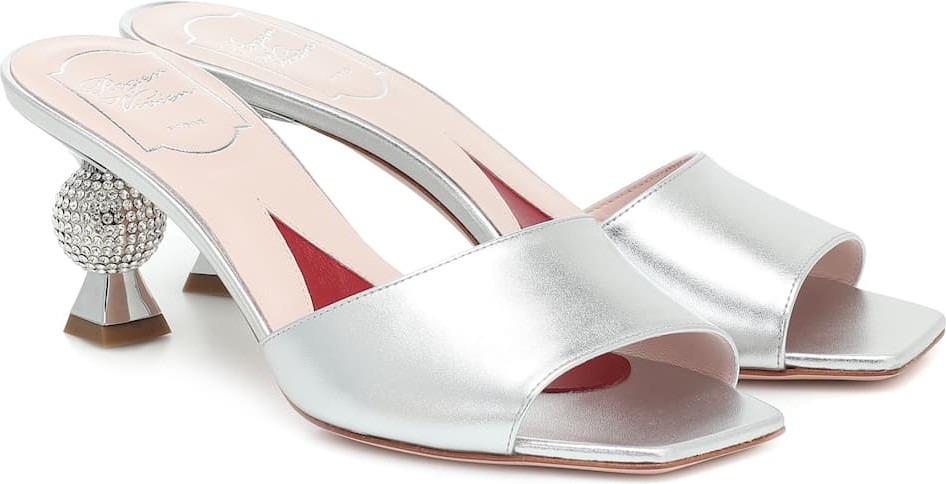 Roger Vivier Marlene leather sandals