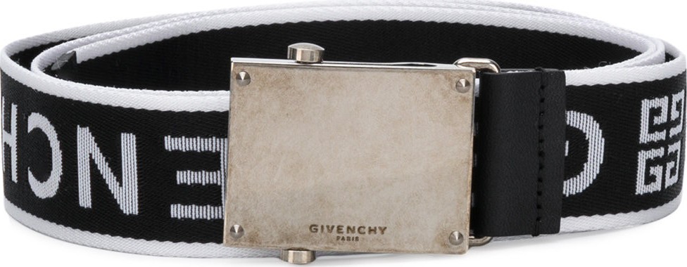 Givenchy logo strap belt