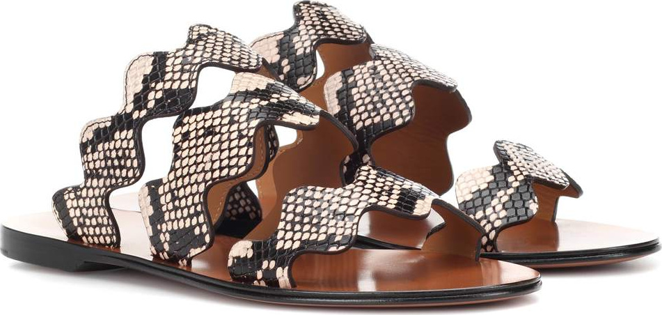 Chloe Lauren leather sandals