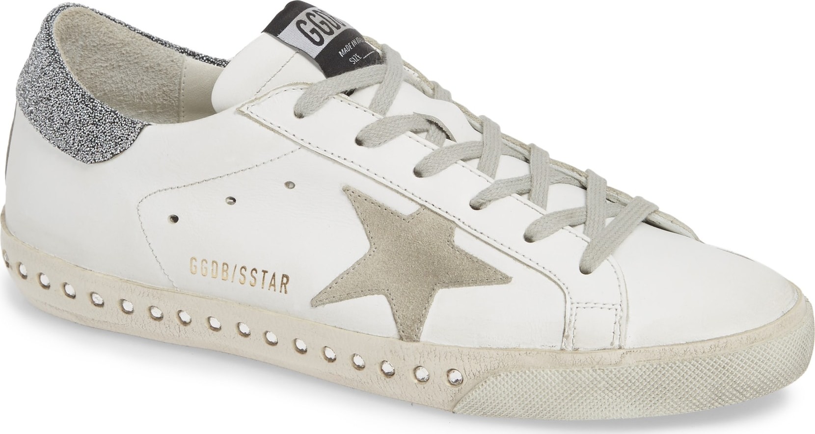 Golden Goose Deluxe Brand Superstar Crystal Embellished Sneaker