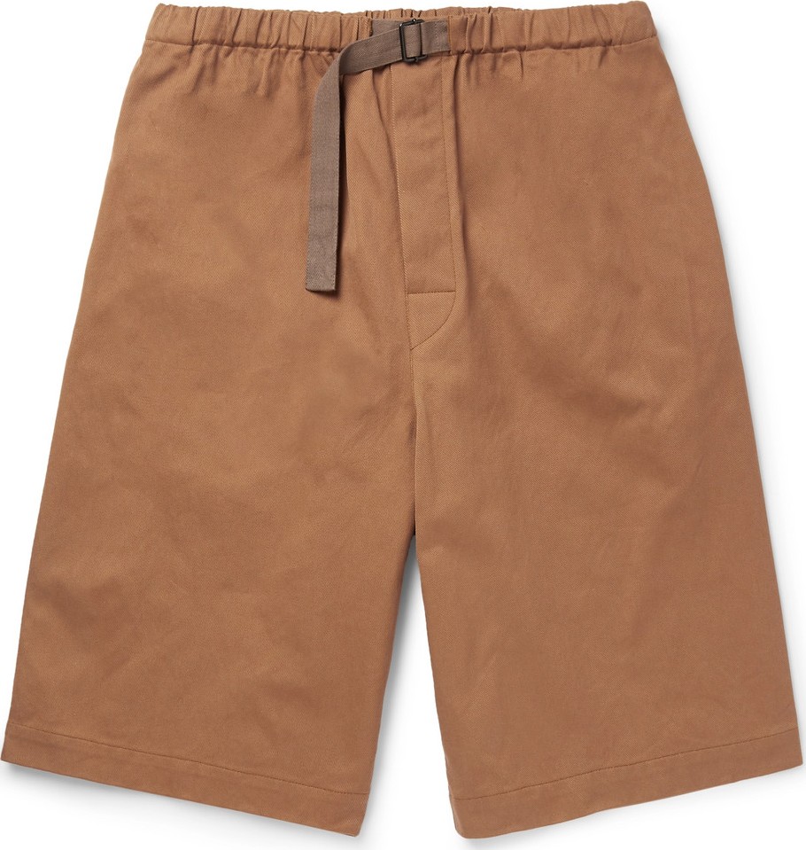 Dries Van Noten Cotton-Twill Shorts