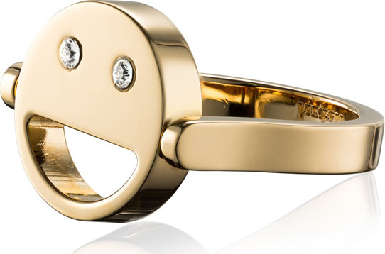 Vita Fede Sorriso Smiley Face Ring