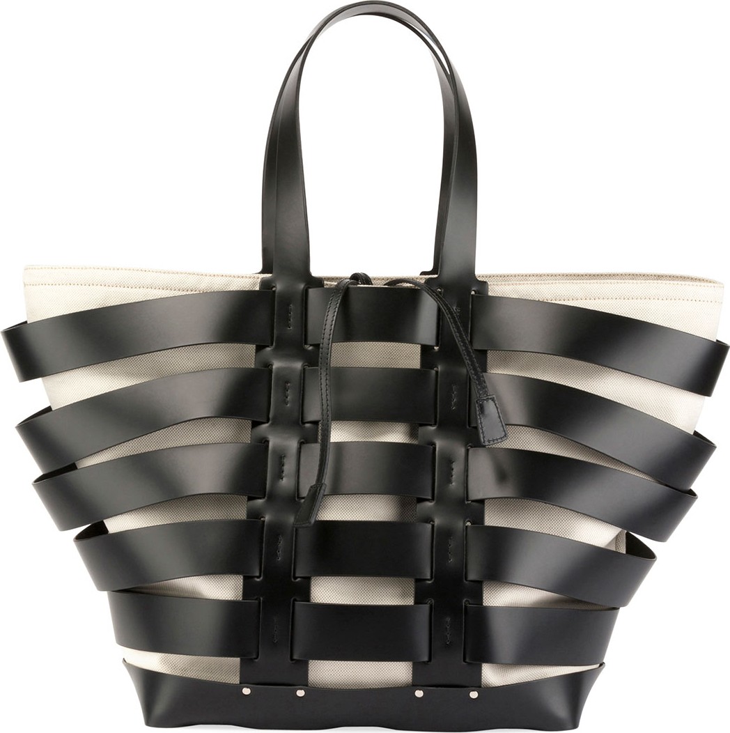 Paco Rabanne Cage North-South Tote Bag