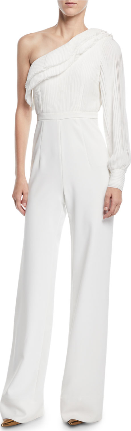 Aijek Isis Asymmetric Toga Jumpsuit