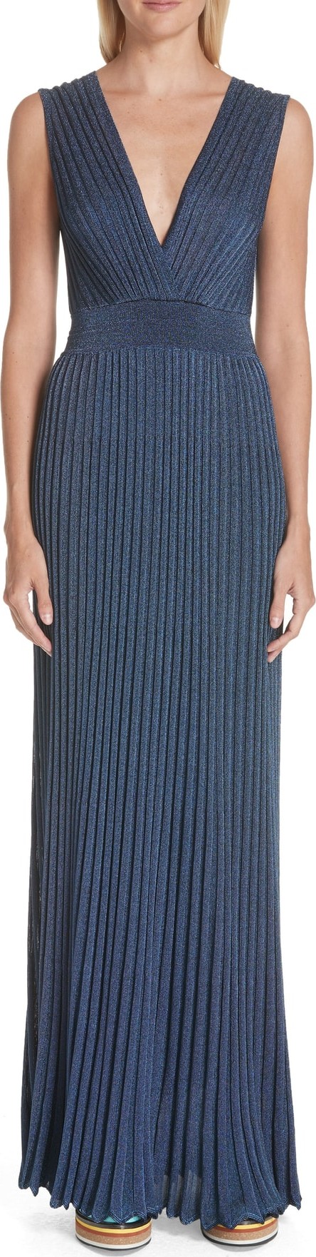 Missoni Metallic Knit Gown