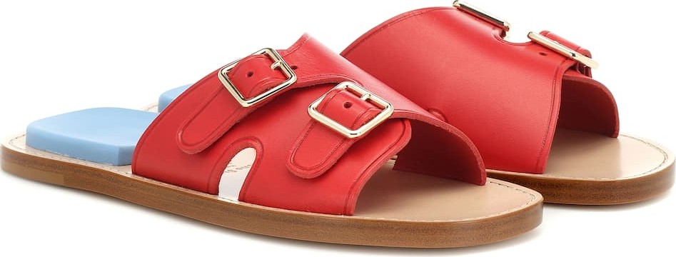 Acne Studios Leather slides